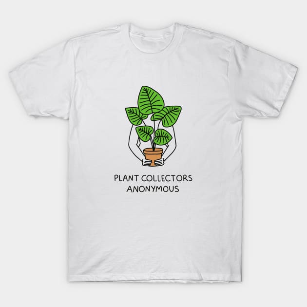 Plant Collectors Anonymous T-Shirt by Ashleigh Green Studios